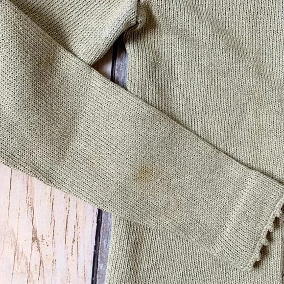 Vintage gold jeweled cardigan size small - Picture 6 of 11